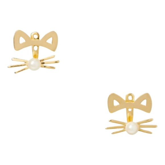 kate spade Jewelry - kate spade GOLD Out West Cat Ears & Whiskers Earring Jacket